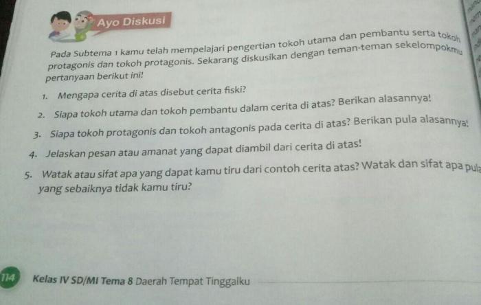 contoh cerita antagonis dan protagonis terbaru