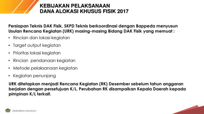 dana alokasi khusus permohonan proposal fisik pendidikan bantuan ruang dak anggran bidang rehabilitasi