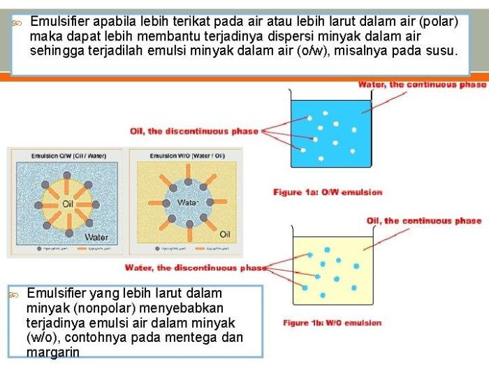 contoh emulsi air dalam minyak terbaru