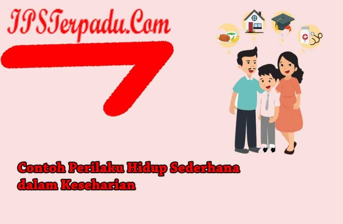 contoh hidup sederhana di rumah terbaru