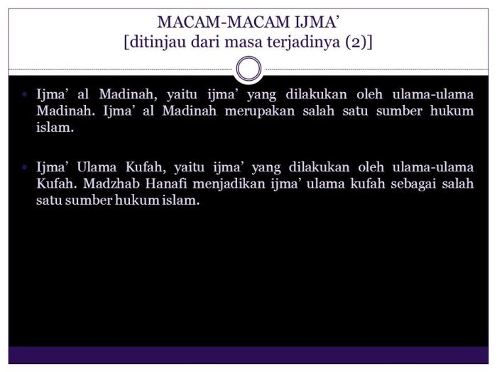 contoh ijma di indonesia