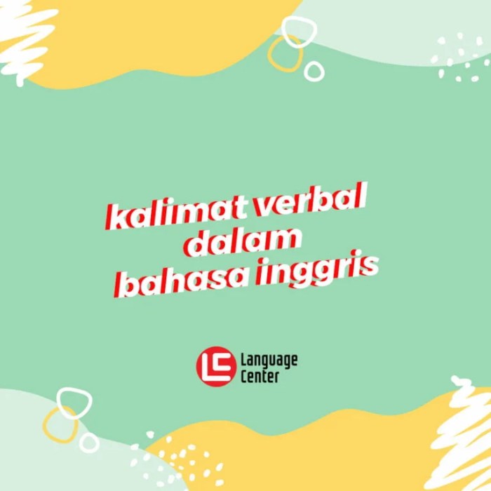 contoh kalimat verb sentence