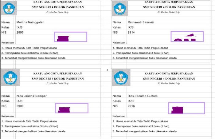 kartu anggota perpustakaan berkualitas keren komunitas terpercaya bikinidcard biasanya meminjam digunakan segala maupun universitas fasilitas dikeluarkan fakultas