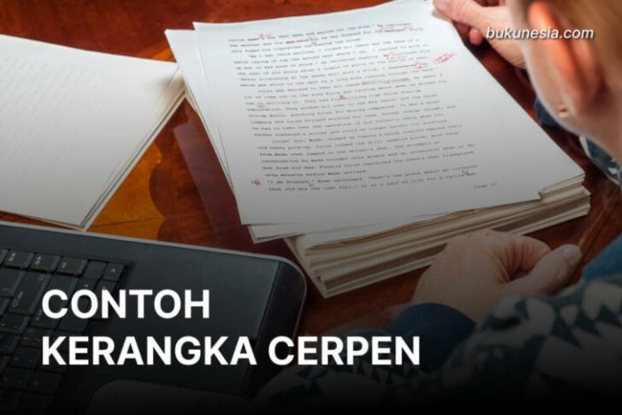 contoh cerpen beserta kerangkanya