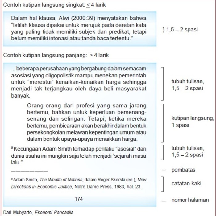 contoh kutipan buku fiksi