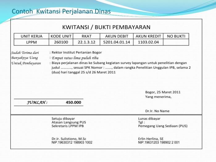 contoh soal perjalanan dinas pimpinan terbaru