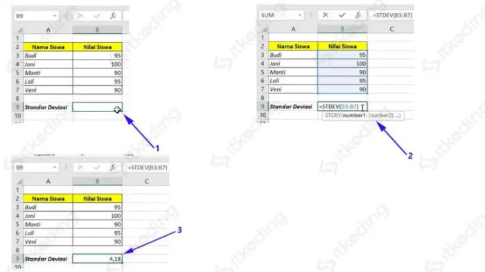 rumus total gaji di excel terbaru