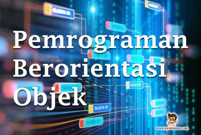 contoh pemrograman berorientasi objek