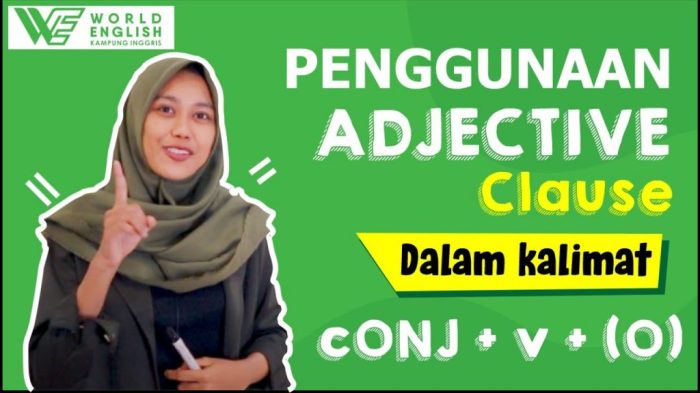 contoh kalimat finite adjective clause terbaru