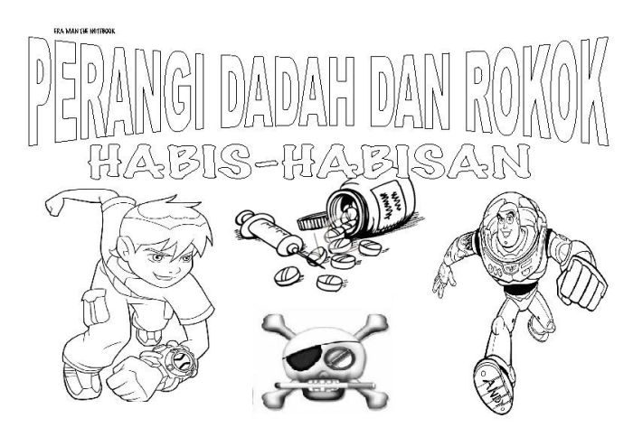 sketsa gambar poster niaga