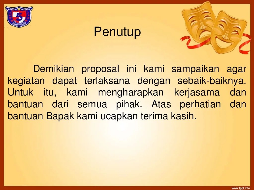 proposal tentang pentas seni terbaru