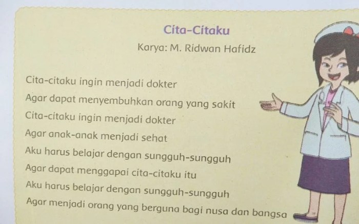 dokter puisi cita citaku ingin