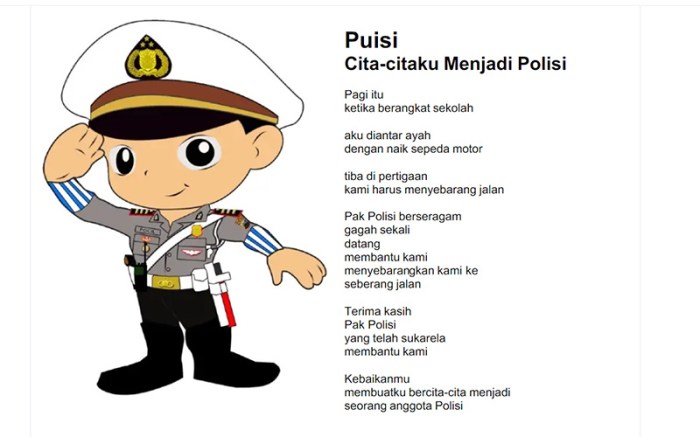 cita cita menjadi polisi