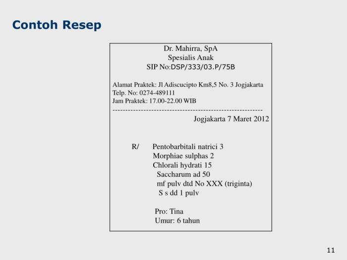 contoh resep dan copy resep terbaru