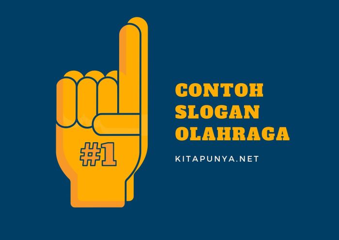 slogan olahraga bahasa inggris