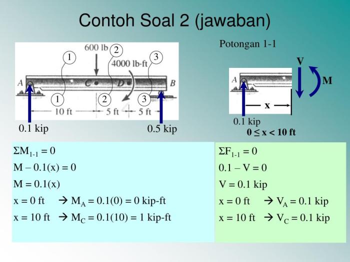 soal mekanika teknik dan jawabannya terbaru