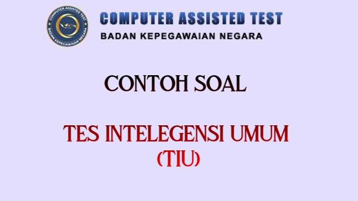 soal tes intelegensi umum