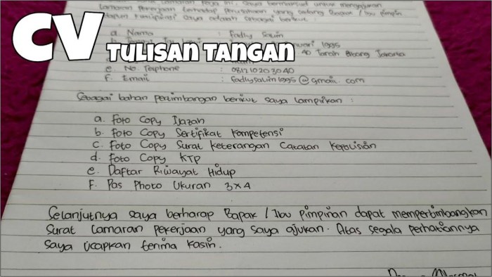 tulisan