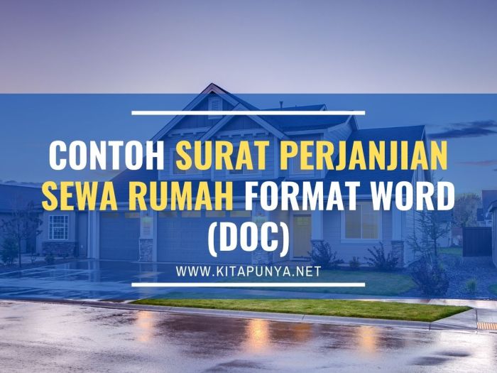 download surat perjanjian sewa ruko terbaru