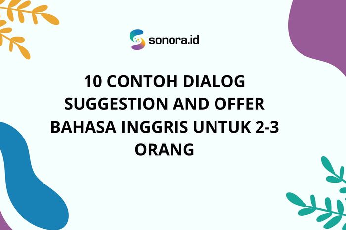 dialog suggestion and offer