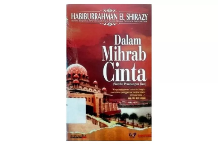 sinopsis novel dalam mihrab cinta