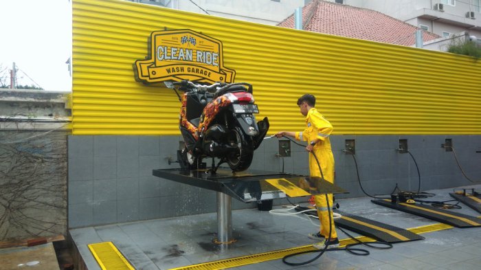 bahasa inggris cuci motor