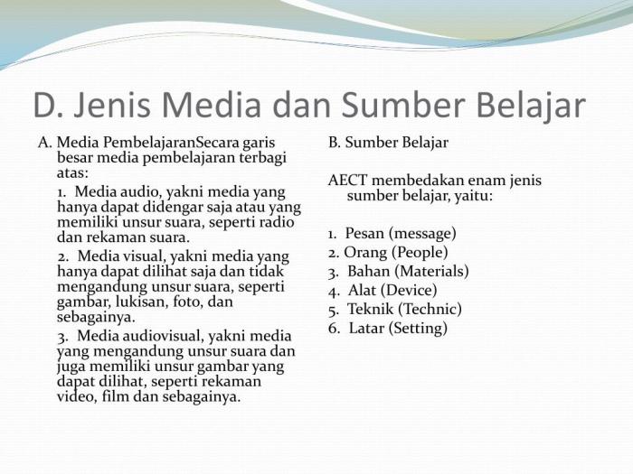 media dan sumber belajar terbaru