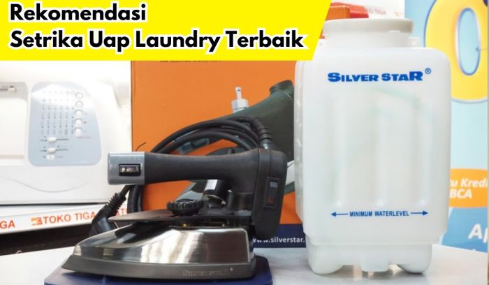 uap laundry setrika kiloan jenisnya sesuai