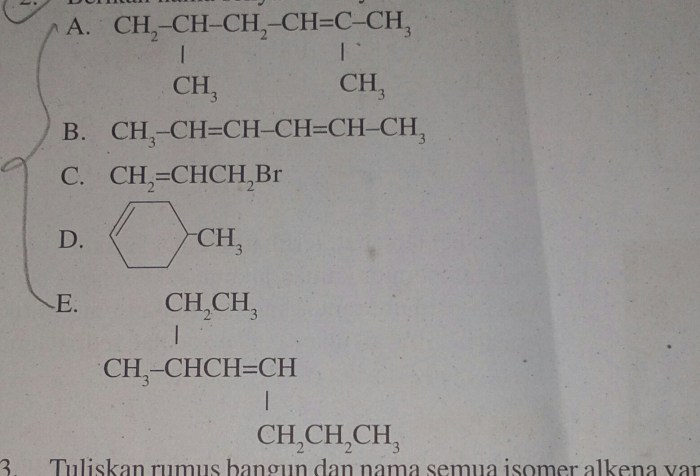 nama berikut senyawa iupac sesuai berilah aturan