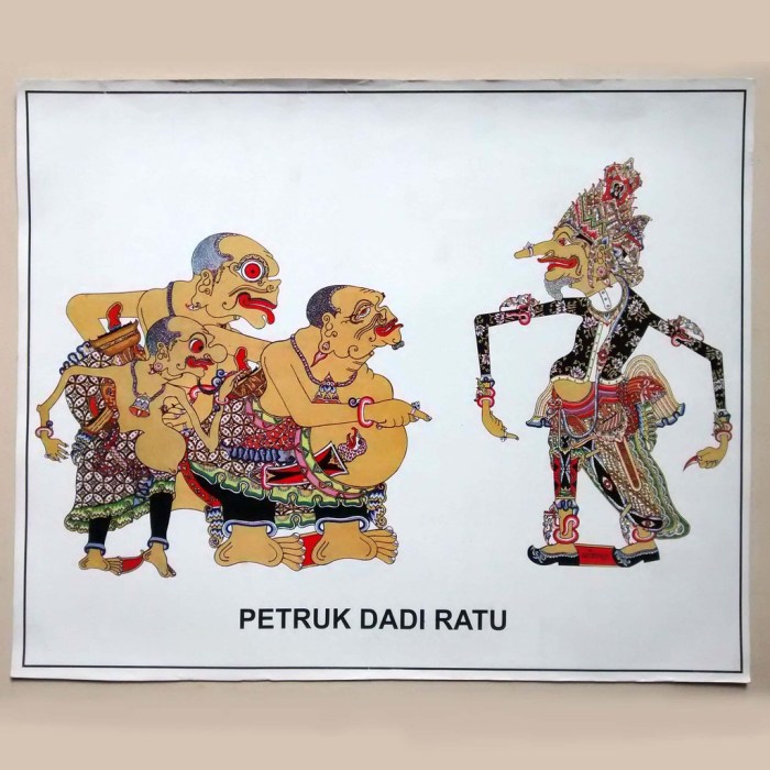 pesan moral petruk dadi ratu