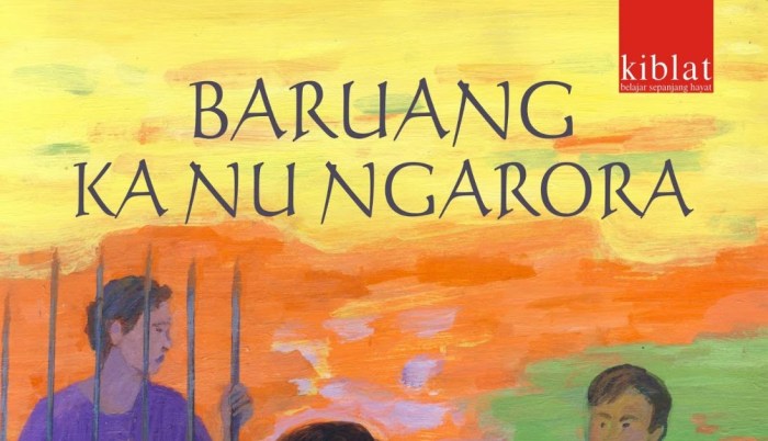 ringkasan novel baruang kanu ngarora