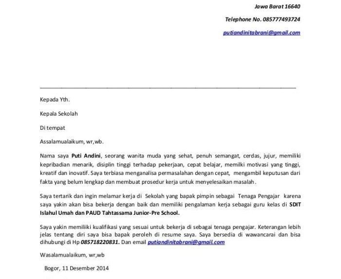 contoh email formal bahasa inggris