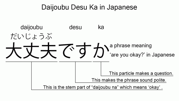 daijoubu desu ka artinya terbaru