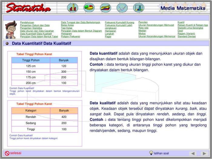 data kuantitatif dan data kualitatif