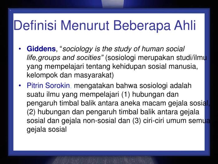 istilah istilah dalam sosiologi terbaru