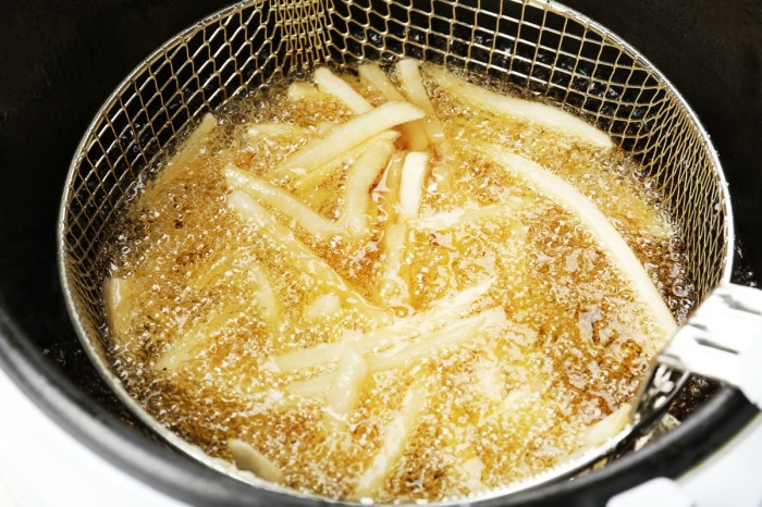 contoh masakan deep frying