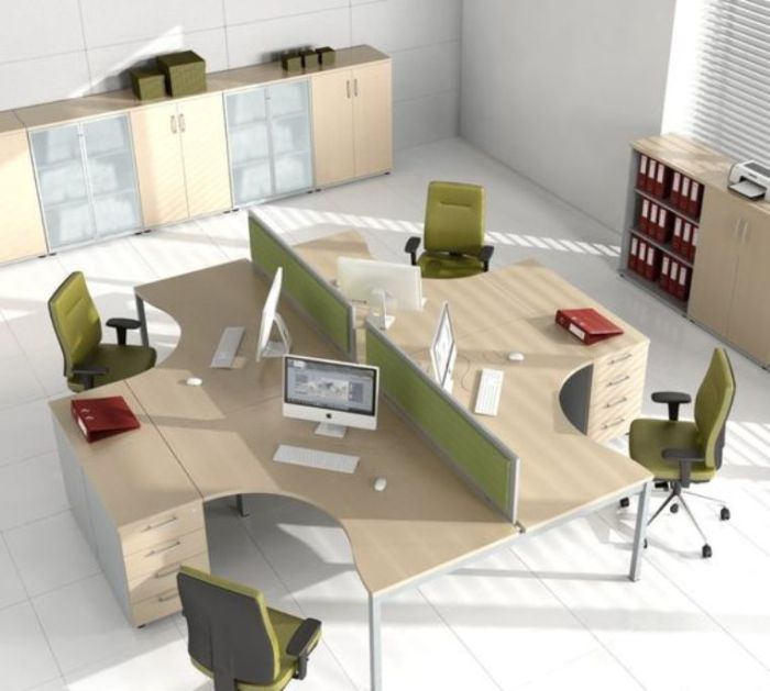 kantor ruang tata kerja perkantoran minimalis denah terbuka bentuk pengertian meja letak penataan manajemen asas pegawai reh definisi materi tujuan