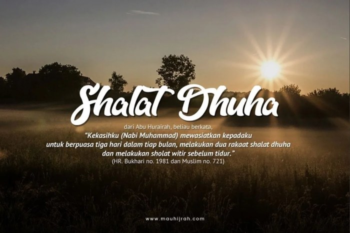 kultum tentang sholat dhuha