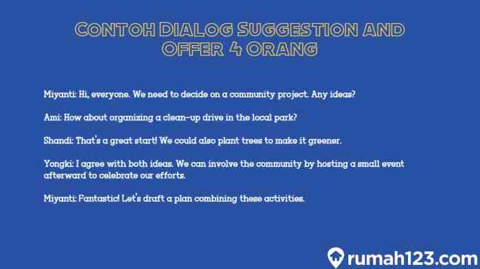 dialog suggestion and offer 4 orang terbaru