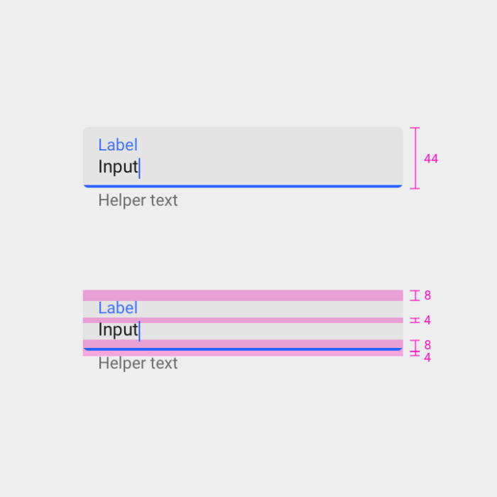 Text help input above should below form because ux