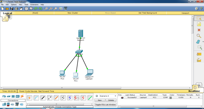 konfigurasi cisco packet tracer terbaru