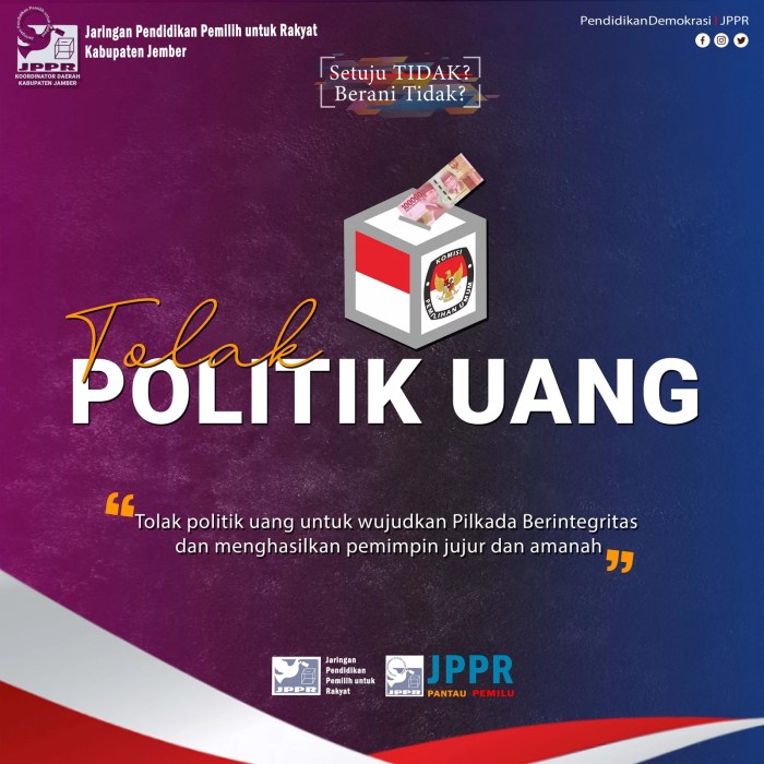 cara mengatasi politik uang terbaru