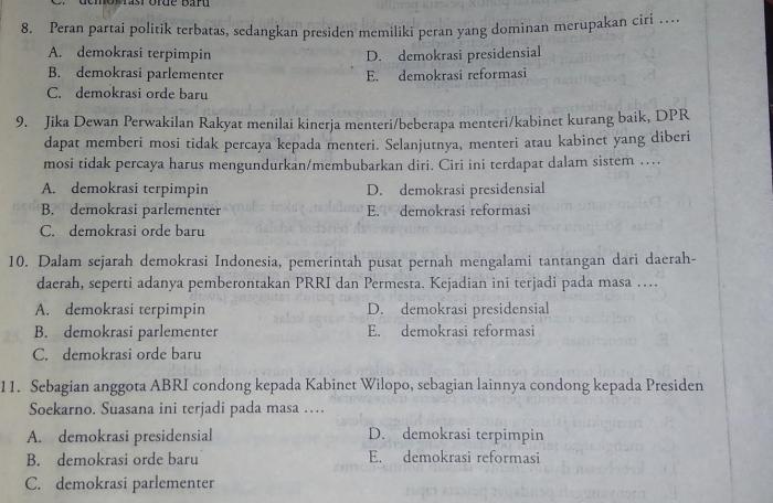 ciri ciri kedaulatan rakyat terbaru