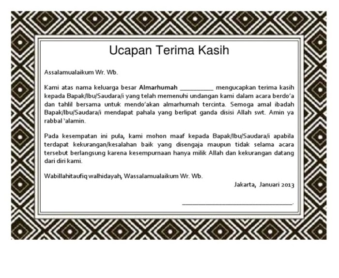 ucapan terima kasih kepada atasan