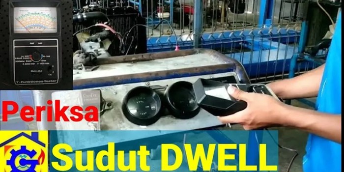 dwell otomotif fungsi menggunakan sudut pengukuran