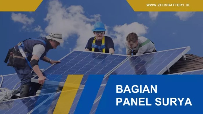 bagian bagian panel surya terbaru