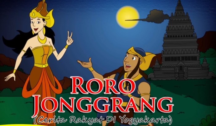 Cerita roro jonggrang bahasa inggris singkat