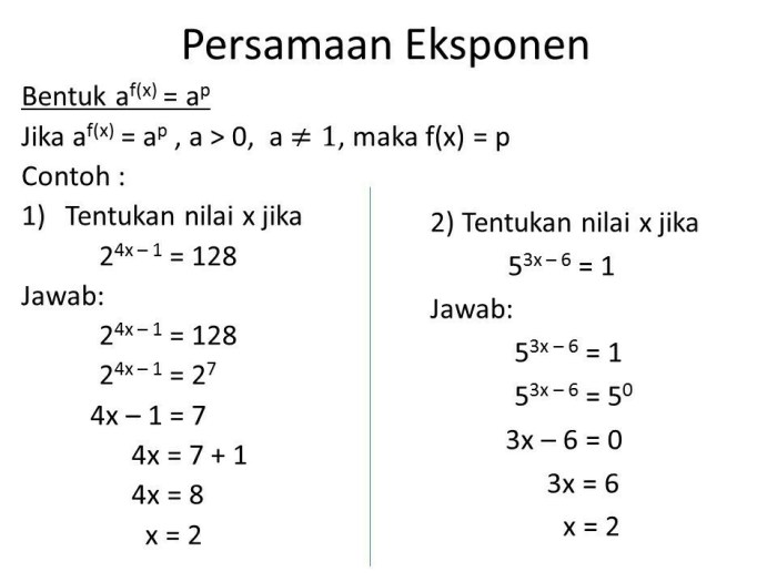 soal dan pembahasan eksponen