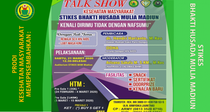 perbedaan seminar dan talkshow terbaru