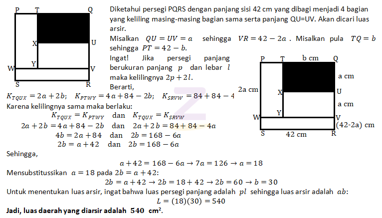 keliling daerah pqrs adalah terbaru